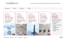 Tablet Screenshot of energyrelations.de
